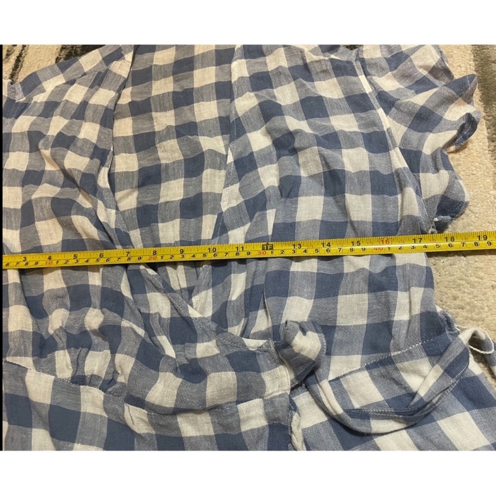 Rails Brigitte Linen Blend Wrap Dress - image 6